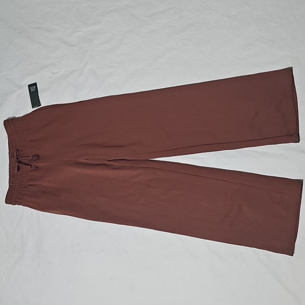wild fable Ladies XS Brown Pull On Elastic Waist Pants New - Picture 14 of 14